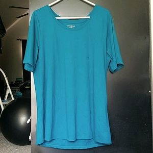 NWT Lane Bryant 14/16 Scoop Neck Tee